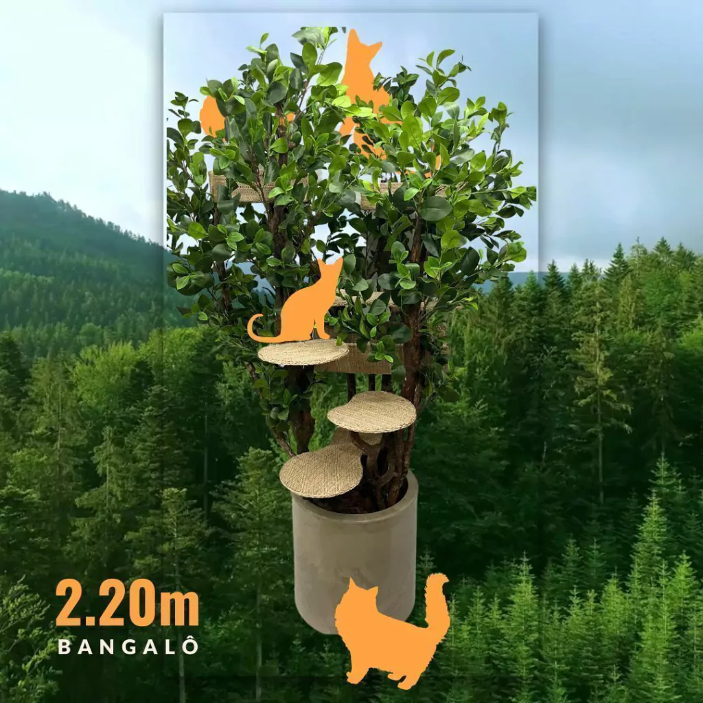 Bungalow Style Cat Tree | 2.20m