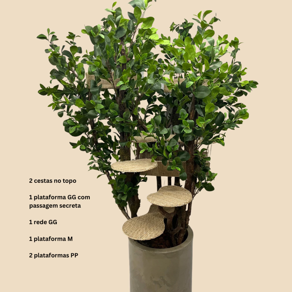 Bungalow Style Cat Tree | 2.20m